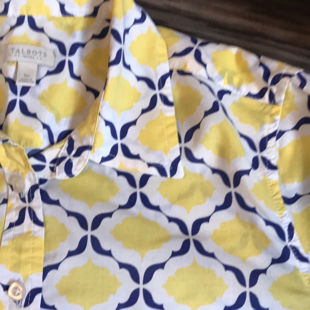 🎀 Talbots Button Down PETITE - Picture 2 of 4